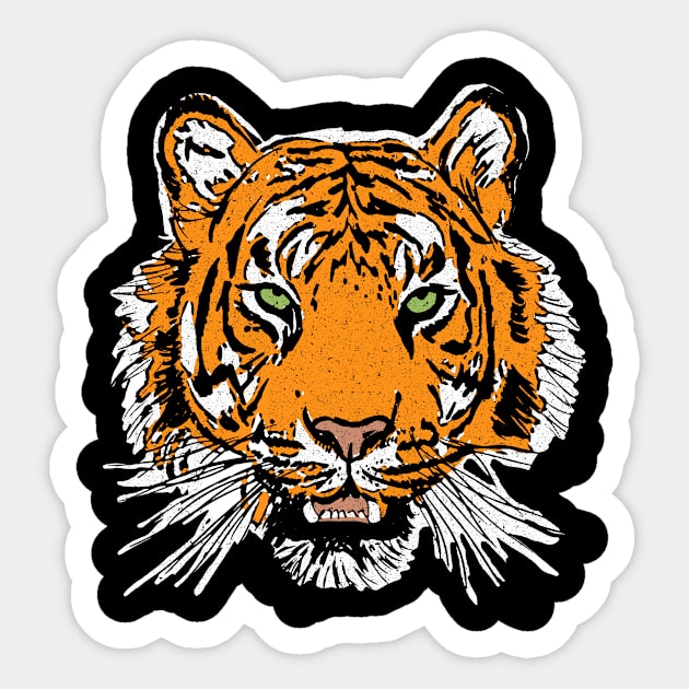Bengal Tiger Sticker by Billie Bones